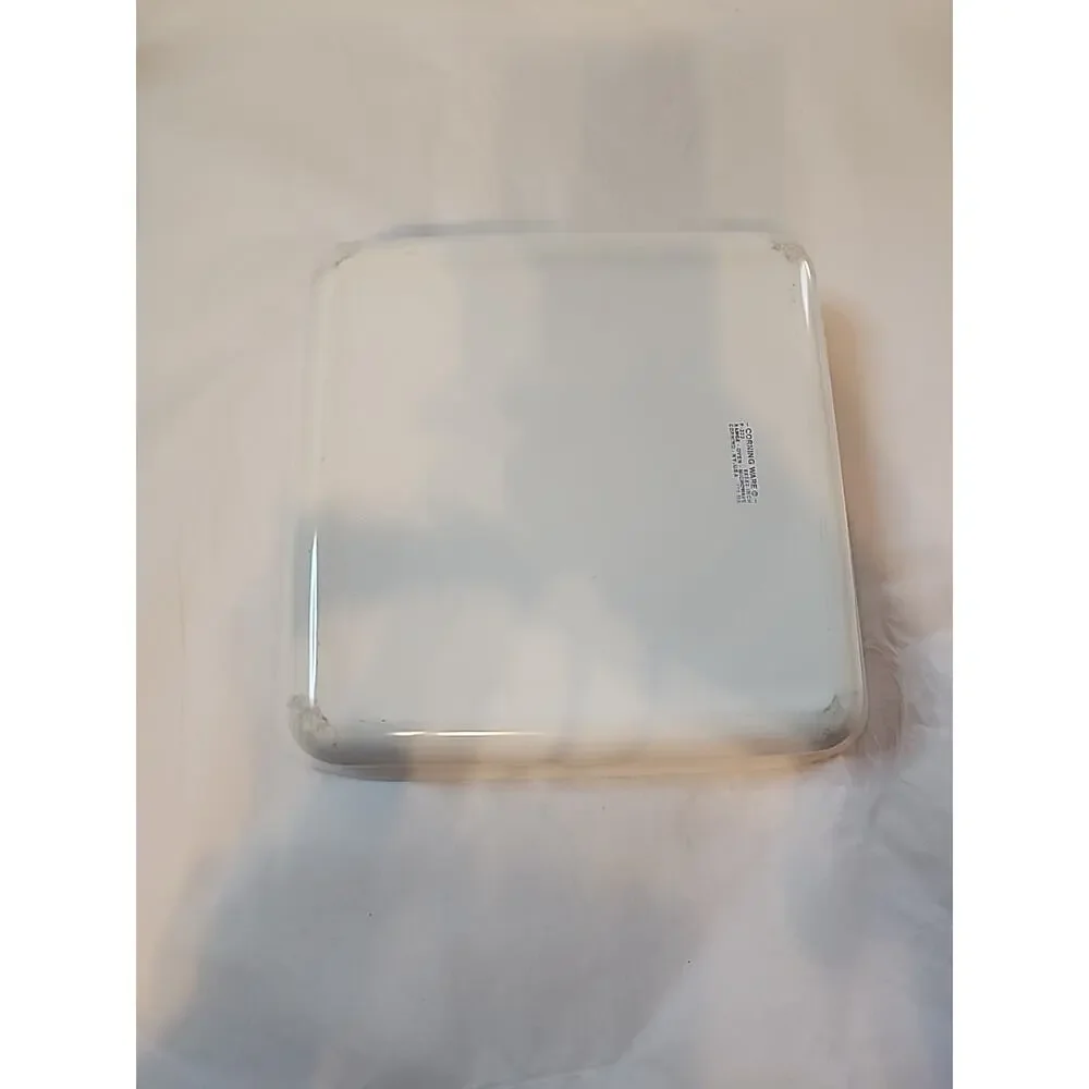 Vintage CORNING WARE Square Baking Pan BLUE CORNFLOWER P-322 8x8x2 Two Qt